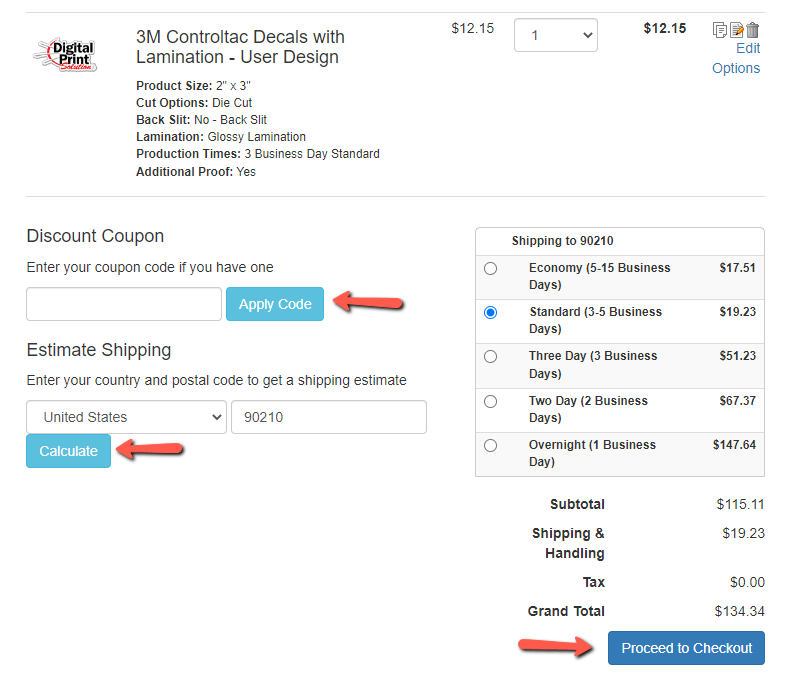 Step 6: Shopping Cart