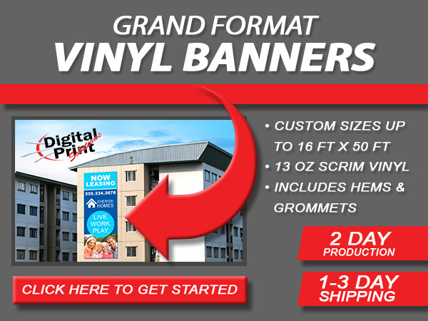 Grand Format Vinyl Banners | Digital Print Solutions