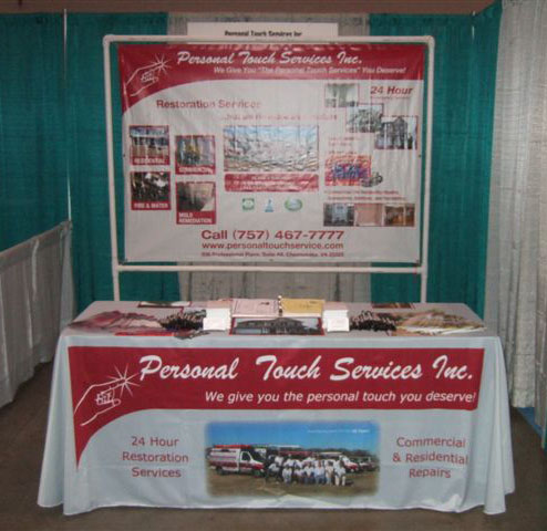 Trade Show Booth Setup