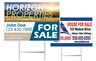 Wholesale Yard Sign Printing from Digital Print Solutions