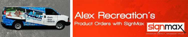 Custom Signage for Alex Recreation