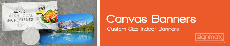 Canvas Banners | Signmax.com