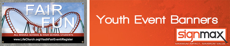 Church Youth Event Banners | Signmax.com