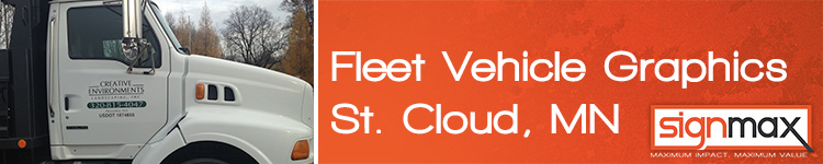 Custom Fleet Vehicle Decals from Signmax in St. Cloud, MN 