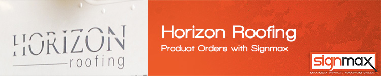 Custom Signs for Horizon Roofing | Signmax.com