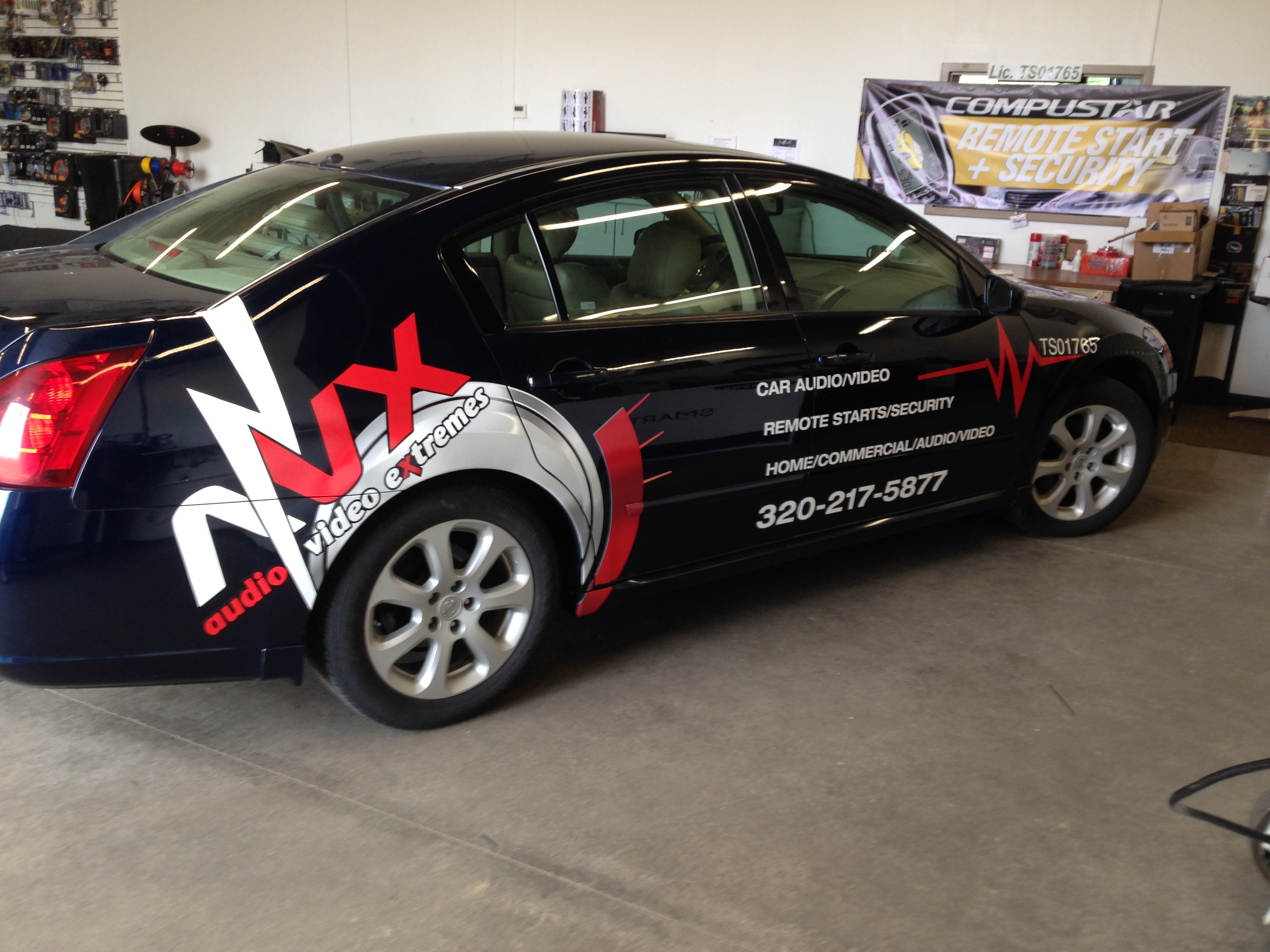 Audio Video Extreme's Car Wrap | Signmax.com