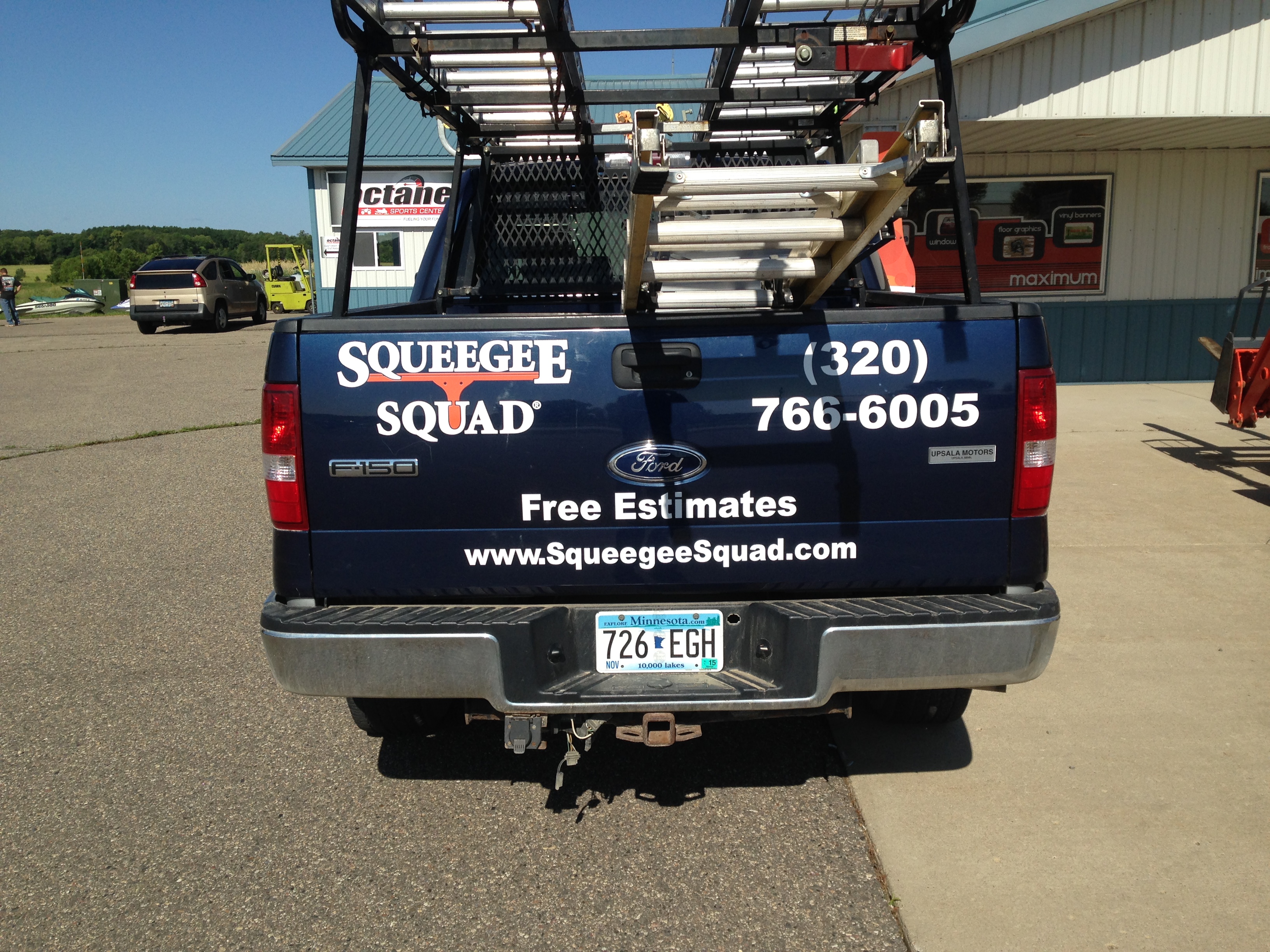 Custom Signage for Squeegee Squad | Signmax.com