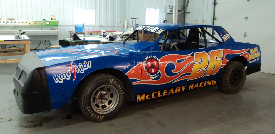 Custom Racecar Wrap from Signmax