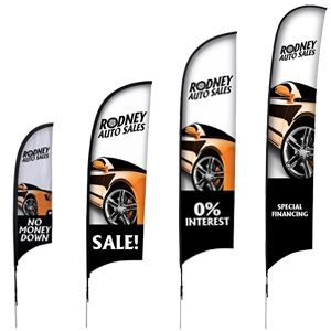 Custom Advertising Flags for Businesses