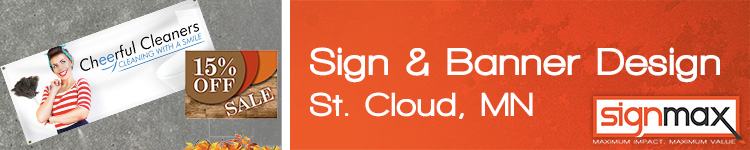 Custom Signage Design from Signmax in St. Cloud, MN 