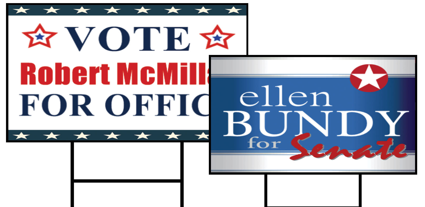 Custom Political Election Yard Signs from Signmax