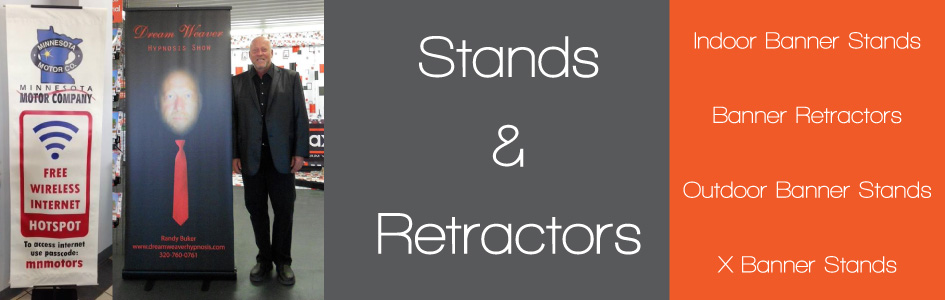 Banner Stands and Retractors | SignMax Alexandria