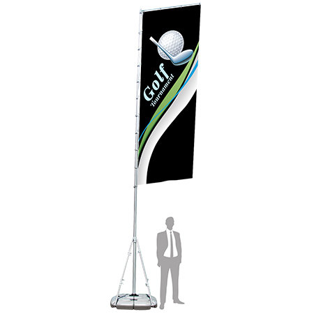 Giant Outdoor Banner Display with 120x42 Banner