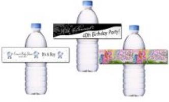 Water Bottle Labels