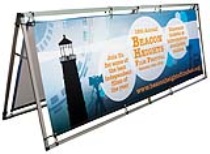 Outdoor Banner Frame Large 33x94