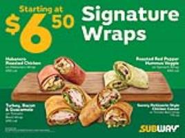 $6.50 Signature Wraps Panel Insert