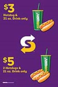 Hotdog and Drink Deal Insert