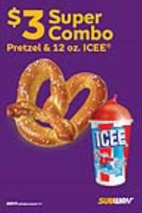 Icee Super Combo Window Cling