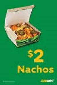 $2 Nachos Window Cling