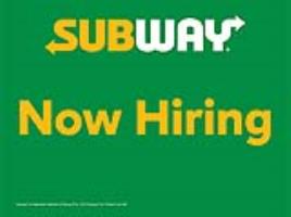 Subway Now Hiring 01 Panel Insert