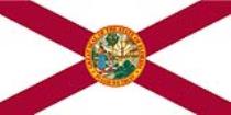 Sticker: State Flag - Florida (1.5in x 3in)