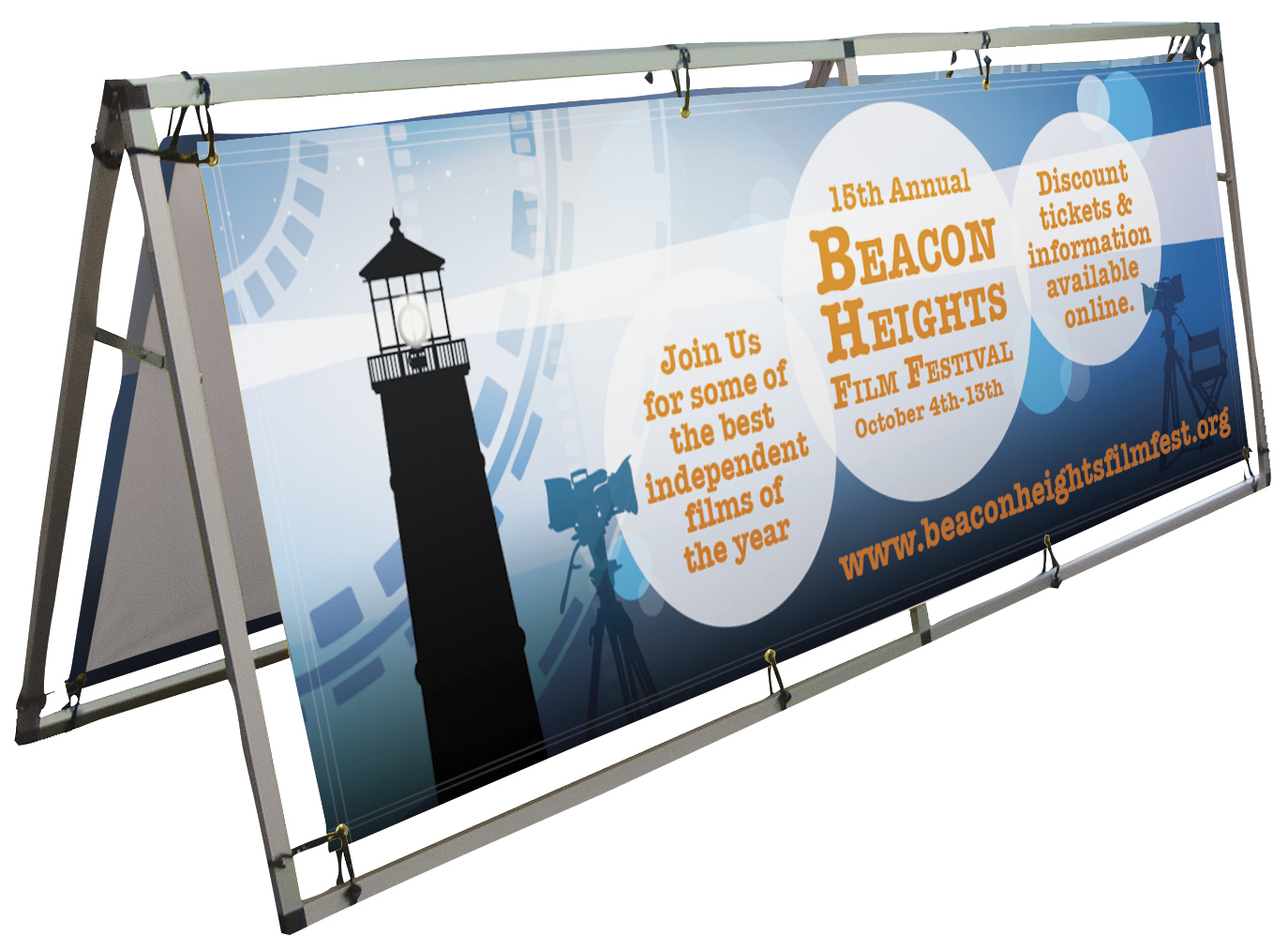 Outdoor Banner Frame Large 33x94