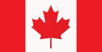 Sticker: Canadian Flag (1.5in x 3in)