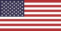 Sticker: American Flag (1.5in x 3in)