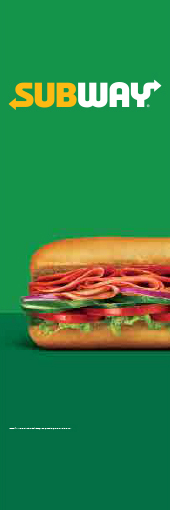 Subway Sandwich 01 Vert Banner