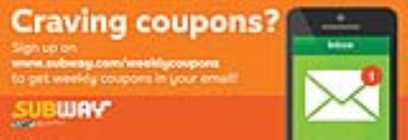 Online Coupons Menu Footer